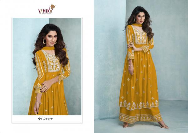 Vamika Aadhira Vol 3 Rayon Fancy Kurti With Bottom Dupatta Collection